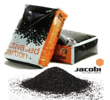 Уголь активированный кокосовый Jacobi CR 8×30, 25 кг / мешок